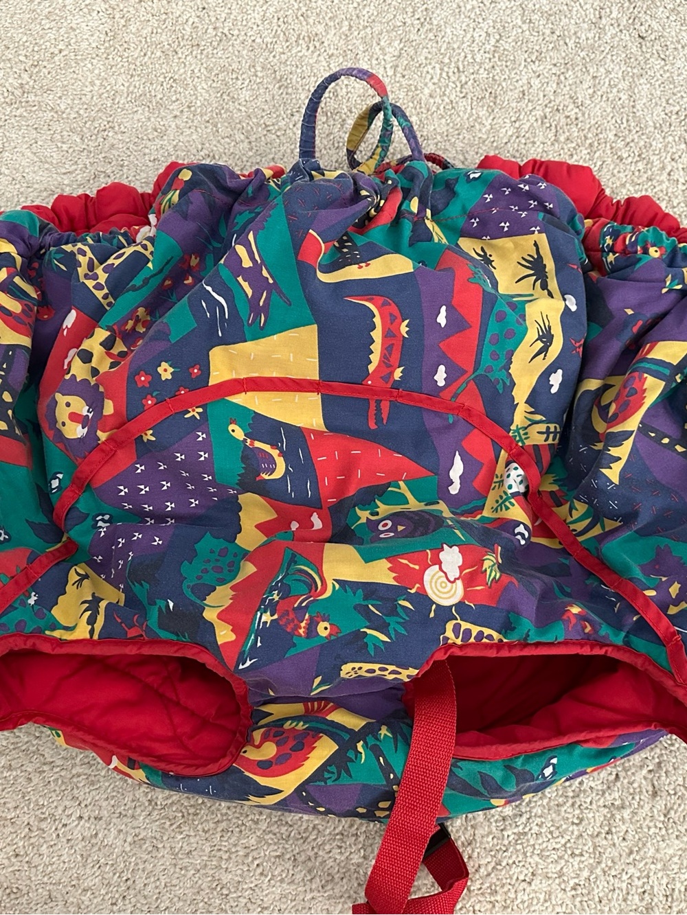 Retro Shopping Cart Cover